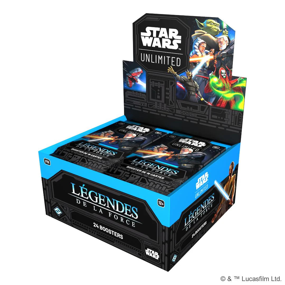 Star Wars Unlimited : Set 05 Légendes de la Force - Display [FR]